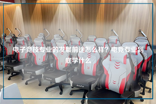 电子竞技专业的发展前途怎么样?电竞专业到底学什么